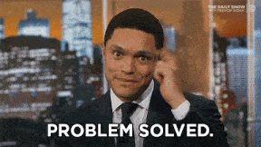 Problem solved (The Daily Show)